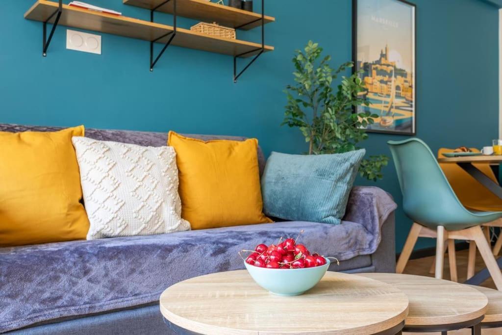 Divine Idylle Central Vieux-Port Terrasse Clim Μασσαλία Εξωτερικό φωτογραφία