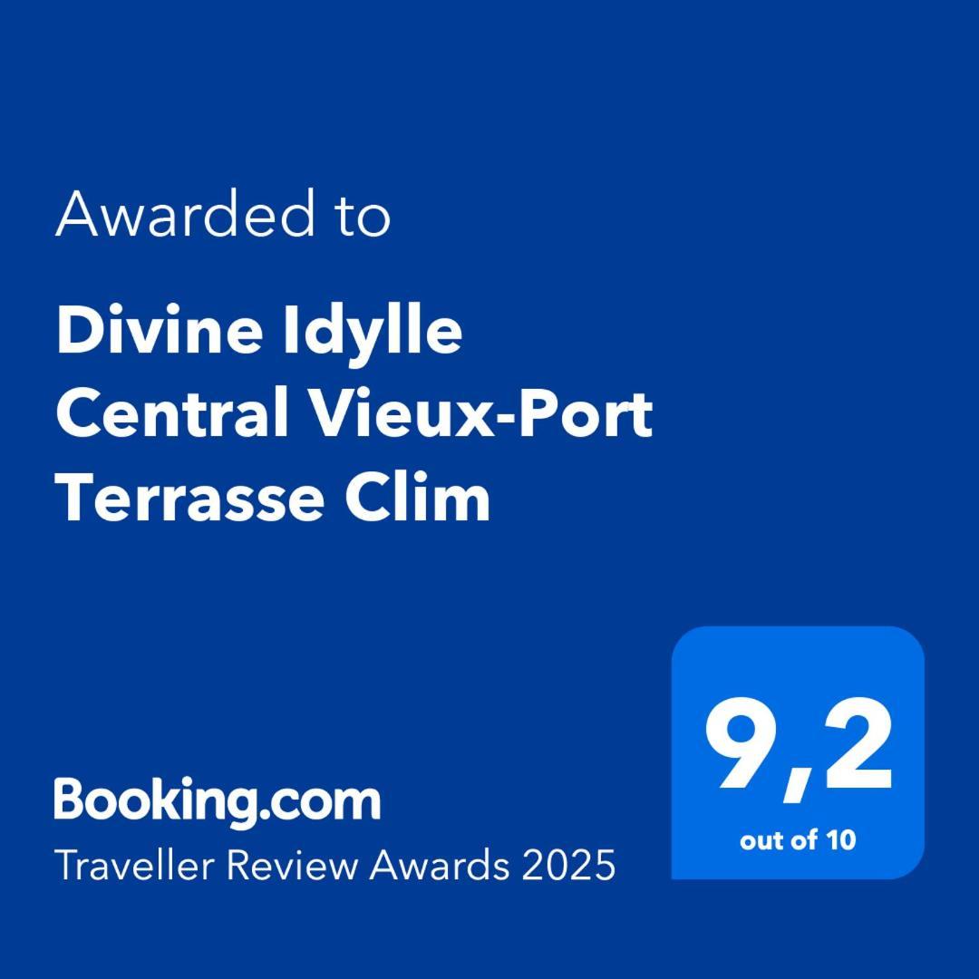 Divine Idylle Central Vieux-Port Terrasse Clim Μασσαλία Εξωτερικό φωτογραφία